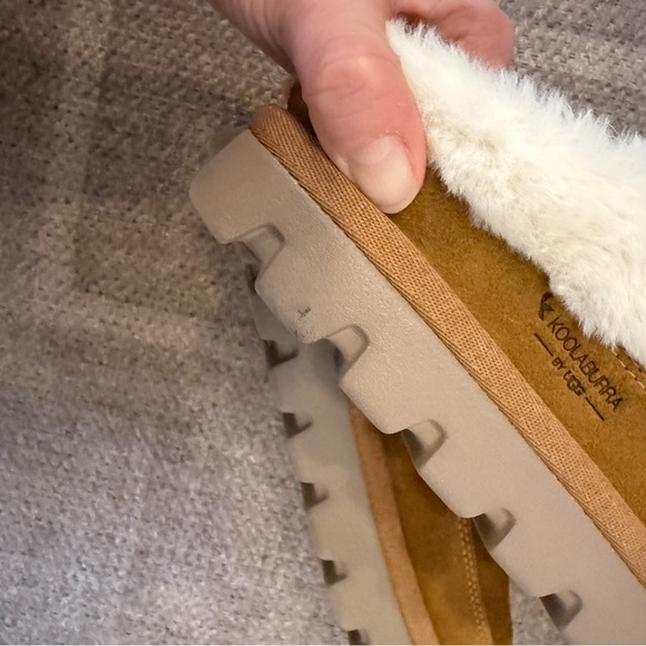 Koolaburra by UGG tizzey clog slipper chestnut size 7 - Picture 8 of 10